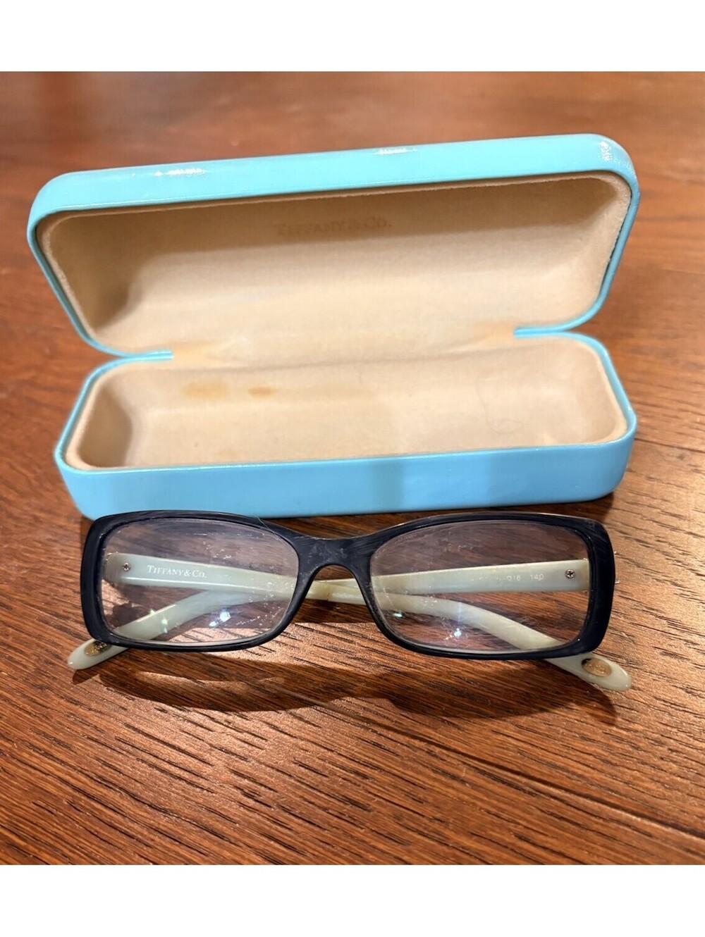 Vintage Tiffany & Co.TF2091-B 8134 Crystal Tortoise BlueEyeglasses